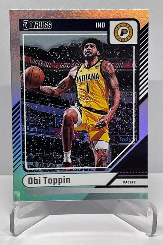 2024-25 Panini Donruss Winter Holo Obi Toppin Indiana #168