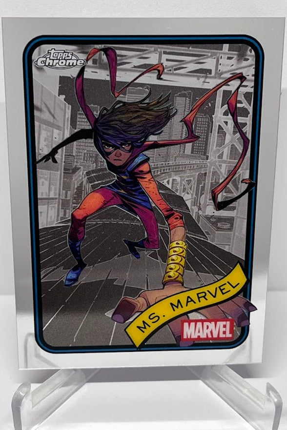 2025 Topps Chrome Marvel Ms. Marvel #130 *7