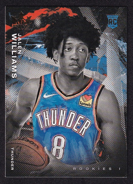 2022-23 Panini Court Kings Level I RC Jalen Williams OKC Thunder #87