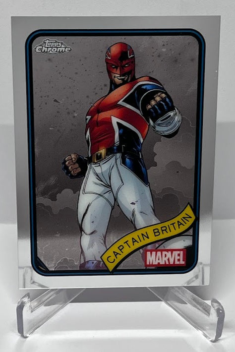 2025 Topps Chrome Marvel Captain Britain #151 *7