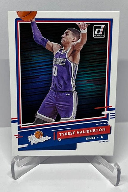 2020-21 Panini Donruss The Rookies Tyrese Haliburton Kings #5