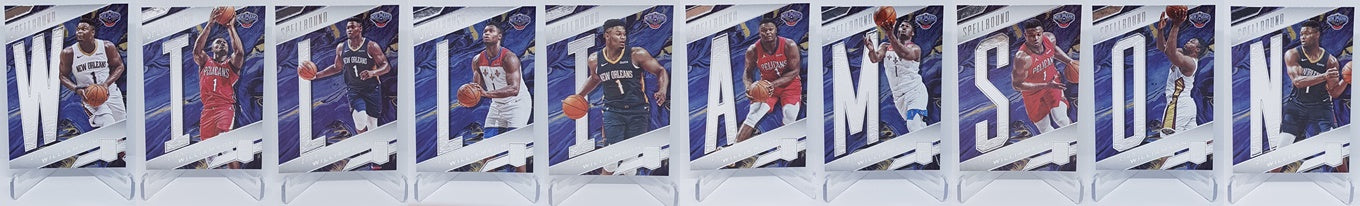 2021-22 Panini Donruss Elite Spellbound WILLIAMSON Complete Set