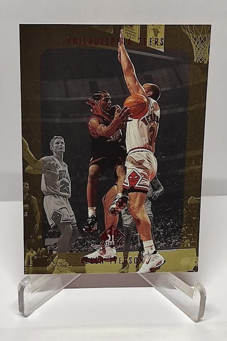 1998 Upper Deck SP Authentic Allen Iverson Philadelphia 76ers #104