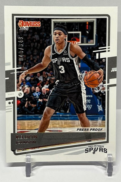2020-21 Panini Donruss Keldon Johnson Spurs 049/349 #152