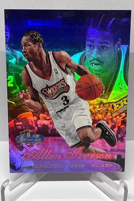 1997-98 Flair Showcase Style Allen Iverson Philadelphia 76ers