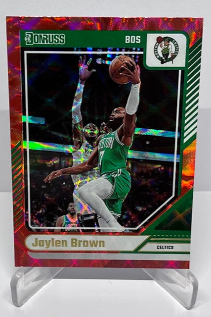 2024-25 Panini Donruss Red Jaylen Brown Boston Celtics #25 *6