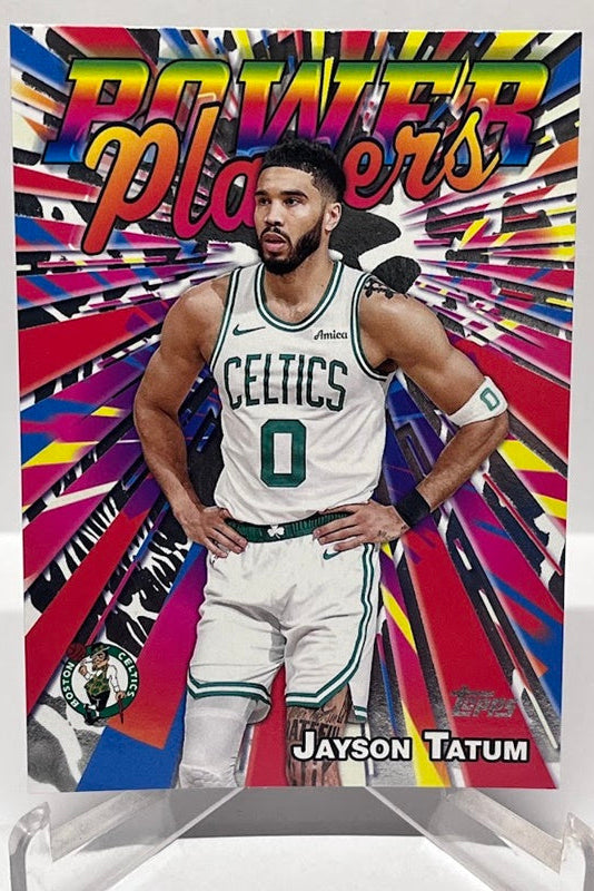 2025-26 Topps Power Players Jayson Tatum Boston Celtics #5