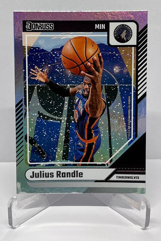 2024-25 Panini Donruss Winter Holo Julius Randle Minnesota #40