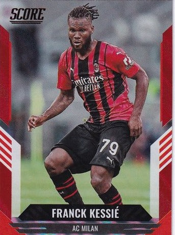 2021-22 Panini Score FIFA Red Lava Franck Kessie Milan #102