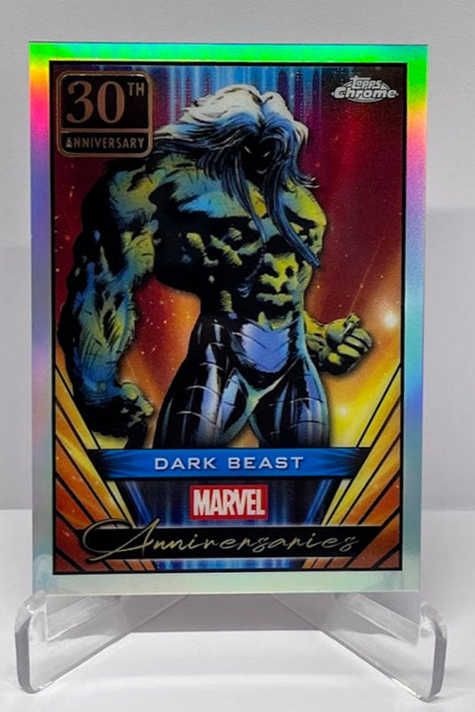 2025 Topps Chrome Marvel 30th Anniversary Dark Beast #19 *7
