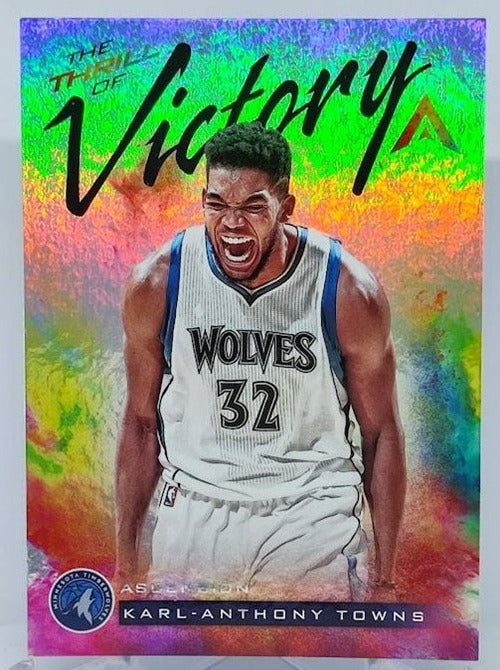 2017-18 Panini Ascension Thrill of Victory Karl-Anthony Towns Timberwolves