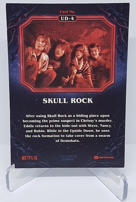 2023 Zerocool Stranger Things Season 4 Upside Down Skull Rock UD-4