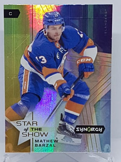 2021-22 Upper Deck Synergy Star of the Show Mathew Barzal Islanders