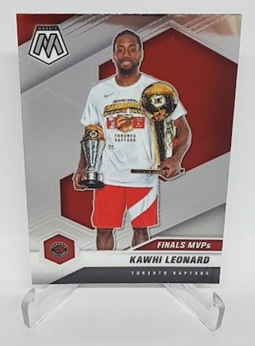 2020-21 Panini Mosaic MVP Kawhi Leonard Raptors #299