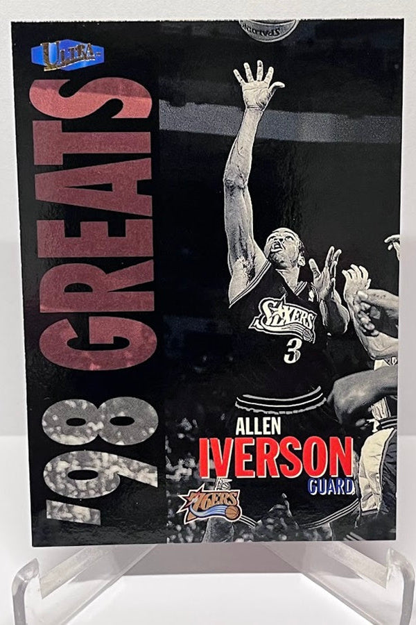 1998 Fleer '98 Greats Allen Iverson Philadelphia 76ers #258
