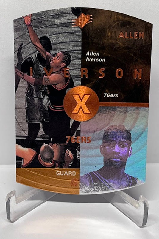 1997-98 Upper Deck SPx Bronze Allen Iverson Philadelphia 76ers #30