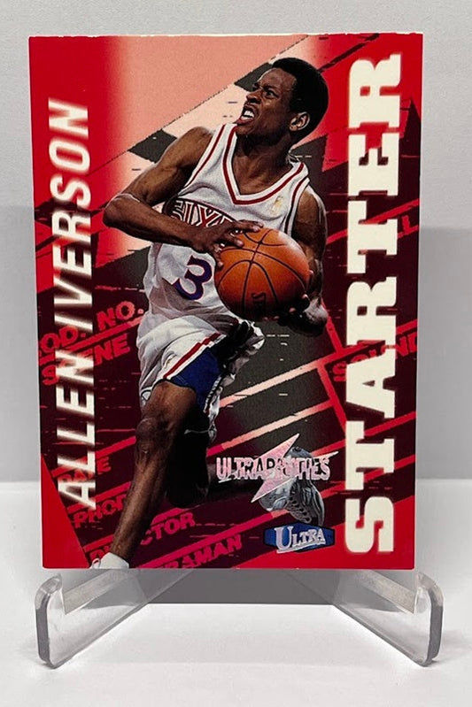 1997 Fleer Ultra Ultrabilities Starter Allen Iverson 76ers #2