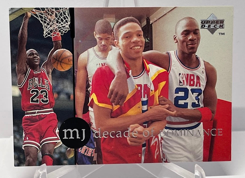 1994 Upper Deck Rare Air Tribute Decade of Dominance Michael Jordan Bulls #66