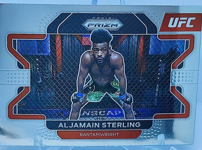 2022 Panini Prizm UFC Aljamain Sterling #55