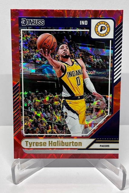 2024-25 Panini Donruss Red Tyrese Haliburton Indiana Pacers #191 *6