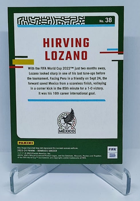 2023-24 Panini Donruss FIFA Silver Hirving Lozano Mexico #38
