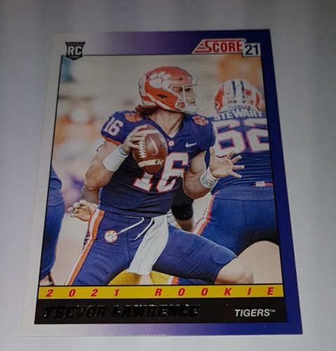 2021 Panini Score RC Trevor Lawrence Jaguars TB1