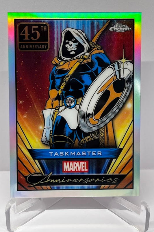 2025 Topps Chrome Marvel 45th Anniversary Taskmaster #16 *7