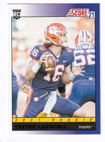 2021 Panini Score RC Trevor Lawrence Jaguars TB1