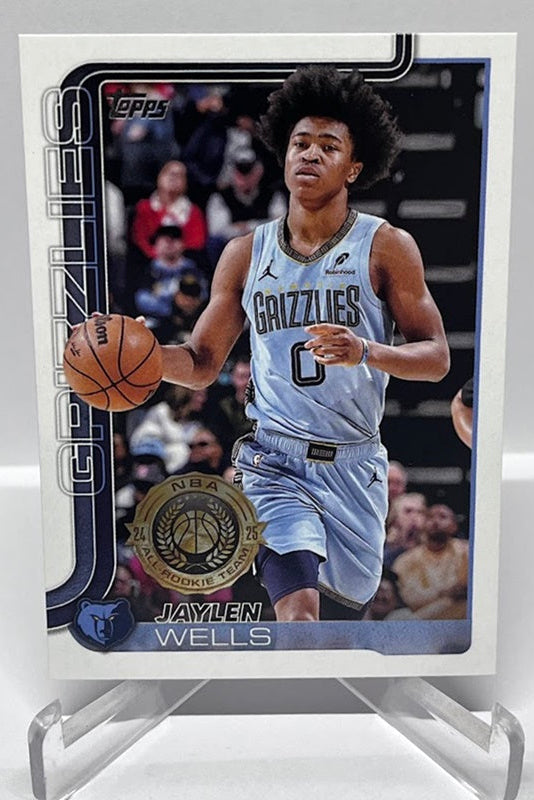 2025-26 Topps NBA All Rookie Team Jaylen Wells Memphis Grizzlies #183