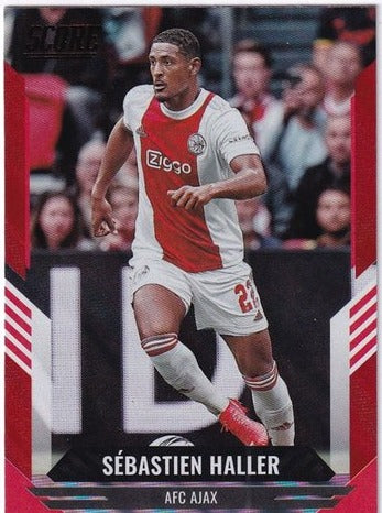 2021-22 Panini Score FIFA Red Lava Sebastien Haller Ajax #144