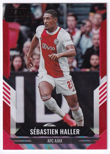 2021-22 Panini Score FIFA Red Lava Sebastien Haller Ajax #144