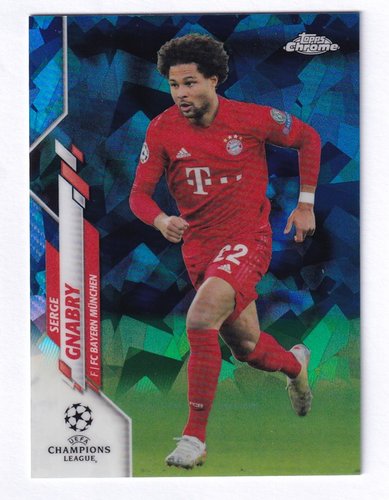 2019-20 Topps Sapphire Serge Gnabry Bayern München #67