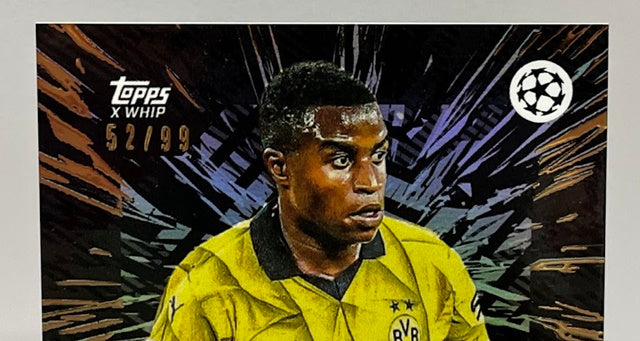 2023 Topps X Whip Champions League AU Youssoufa Moukoko BVB 52/99