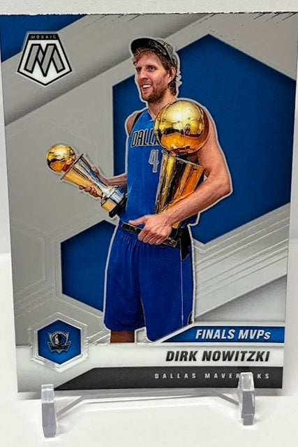 2020-21 Panini Mosaic Finals MVPs Dirk Nowitzki Mavericks #298