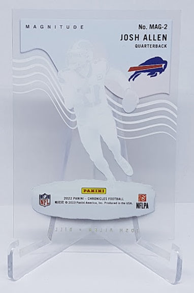 2022 Panini Chronicles Magnitude Acetate Josh Allen Bills