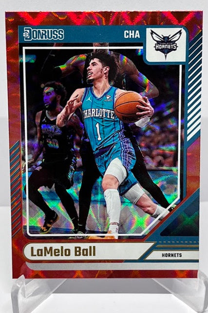 2024-25 Panini Donruss Red LaMelo Ball Charlotte Hornets #12 *6