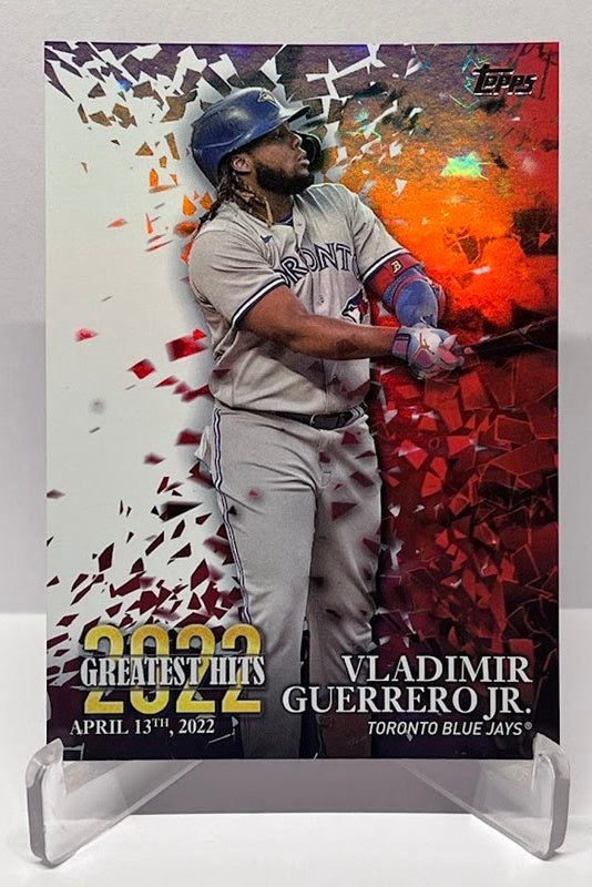 2023 Topps 2022 Greatest Hits Vladimir Guerrero jr Blue Jays