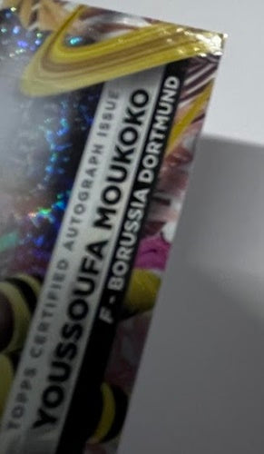 2023-24 Topps Carnaval UEFA AU Youssoufa Moukoko Borussia Dortmund