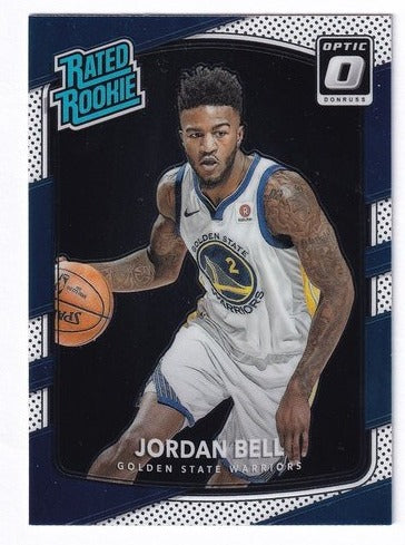 2017-18 Panini Donruss Optic Jordan Bell Warriors #163