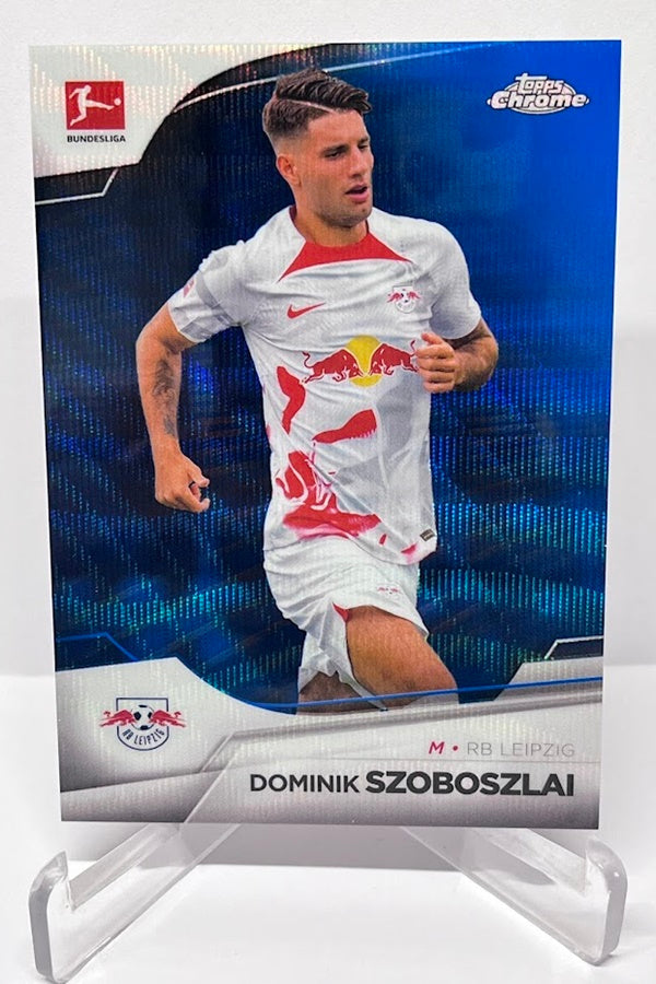 2022-23 Topps Chrome Dominik Szoboszlai RB Leipzig 174/180 #56