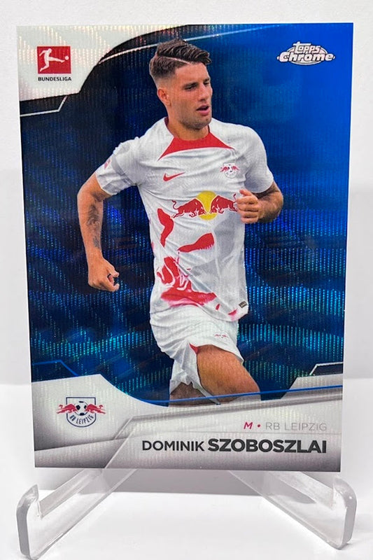 2022-23 Topps Chrome Dominik Szoboszlai RB Leipzig 174/180 #56