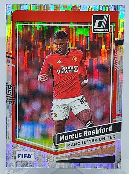 2023-24 Panini Donruss FIFA Silver Marcus Rashford Manchester #96