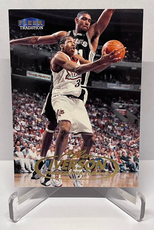 1998-99 Fleer Tradition Allen Iverson Philadelphia 76ers #3