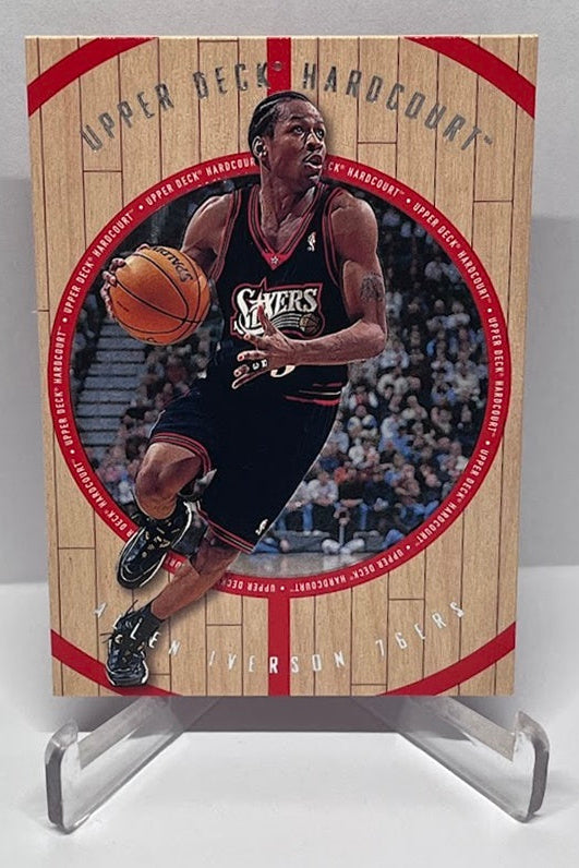 1998 Upper Deck Hardcourt Allen Iverson Philadelphia 76ers #3