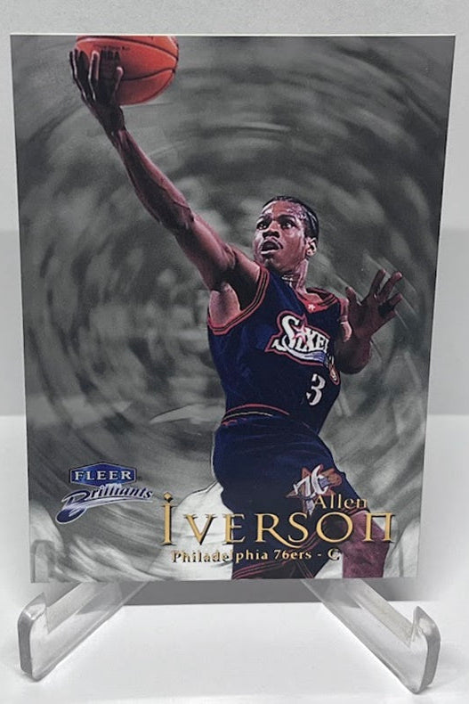 1999 Fleer Brilliants Allen Iverson Philadelphia 76ers #68