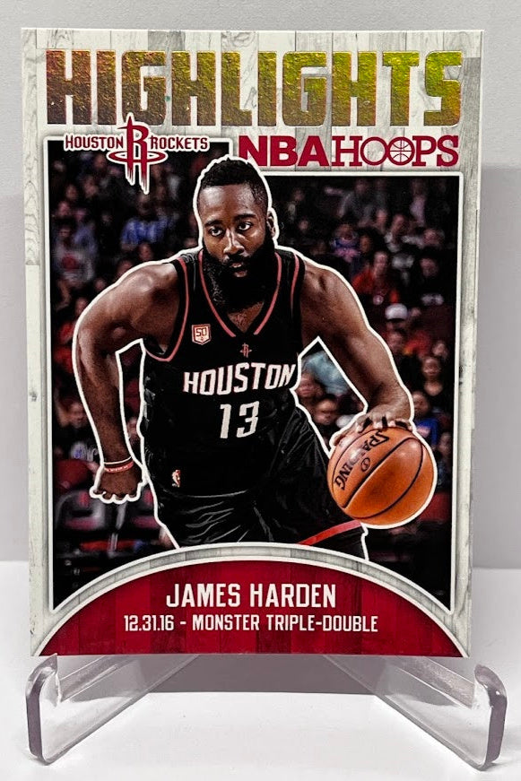 2017-18 Panini Hoops Highlights James Harden Rockets #2