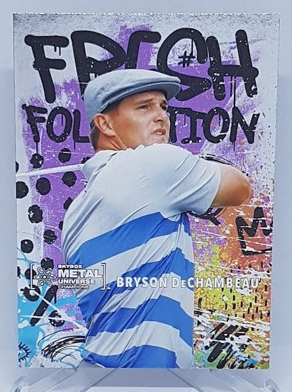 2021 Skybox Metal Universe French Foundation Holo Bryson DeChambeau