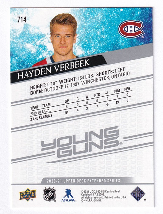 30 Card Lot 2020-21 Upper Deck Extended Series Young Guns 701-730 Complete