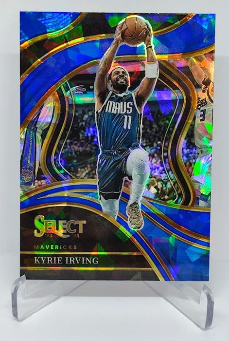 2023-24 Panini Select Courtside Cracked Ice Prizm Kyrie Irving Mavericks #221