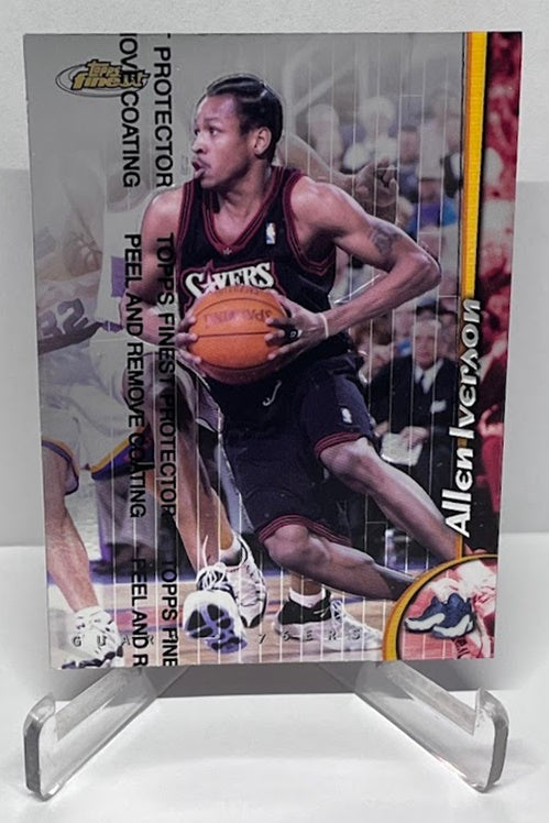 1998 Topps Finest Allen Iverson Philadelphia 76ers #42